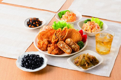 Entremés de la comida freído en mucho aceite