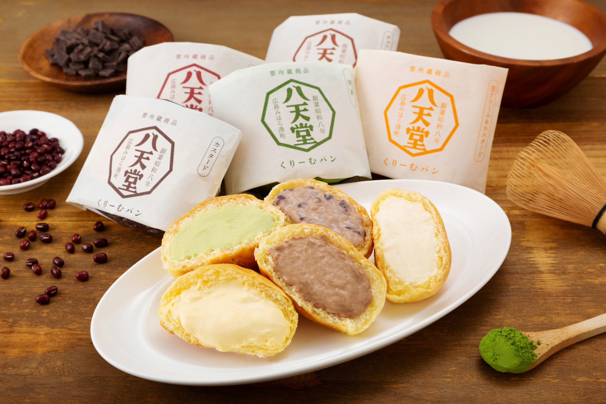 [cinco clases de estándar de la Panadería くりーむ]